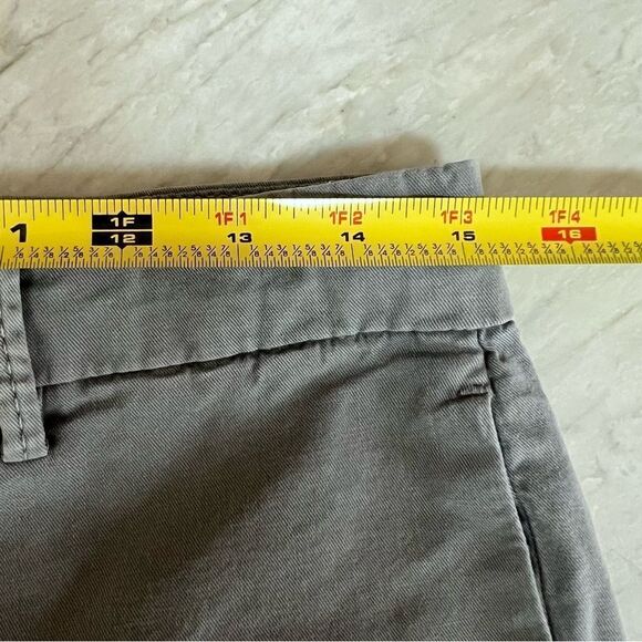 True Religion Casual Flat Front Khaki Gray Mid Rise Pants Size 27 - Picture 6 of 8